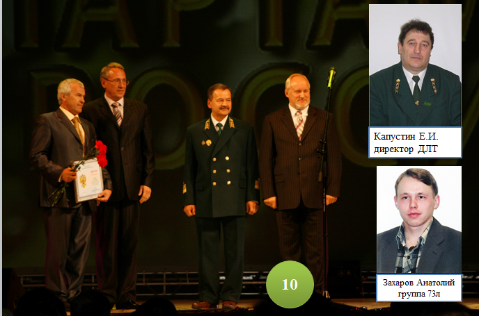 10. награждение в Моске