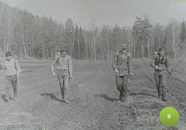 9. на практике в питомнике группа 146