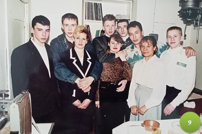 9. участники фотокружка в