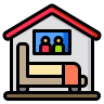 icons8 bed 96